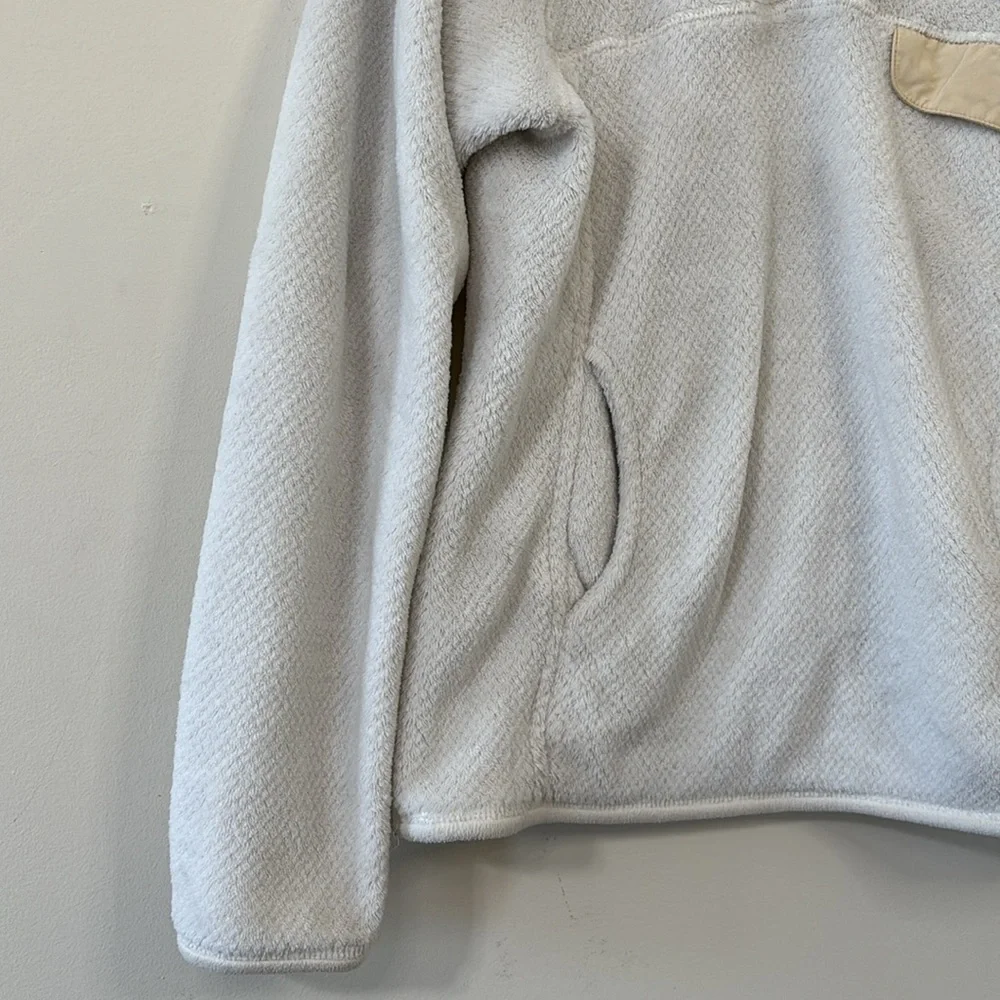 Patagonia Re-Tool Snap-T Pullover Raw Linen White X-Dye Size Small - Picture 6 of 10
